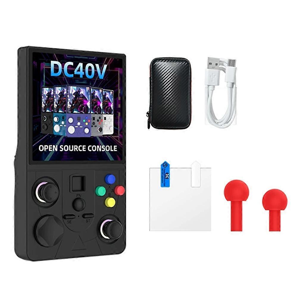 DC40V Retro Handheld Game Console 64GB 3.5Inch IPS Screen Portable Pocket Video Player Supports 30+ Emulators E