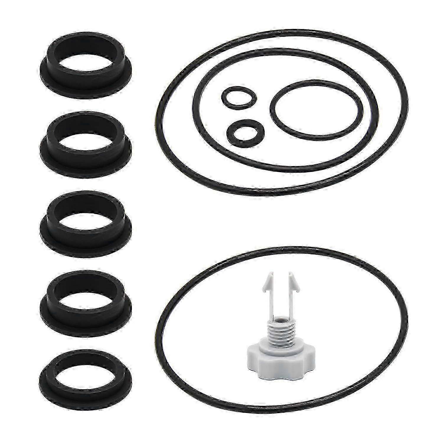 2025 Sand Filter Pump Replacement Parts for Intex Pool Accessories for Intex Pool, 25013 Seals Sand Filter Pumps Replacement Parts Set of 12, 1 Air Re