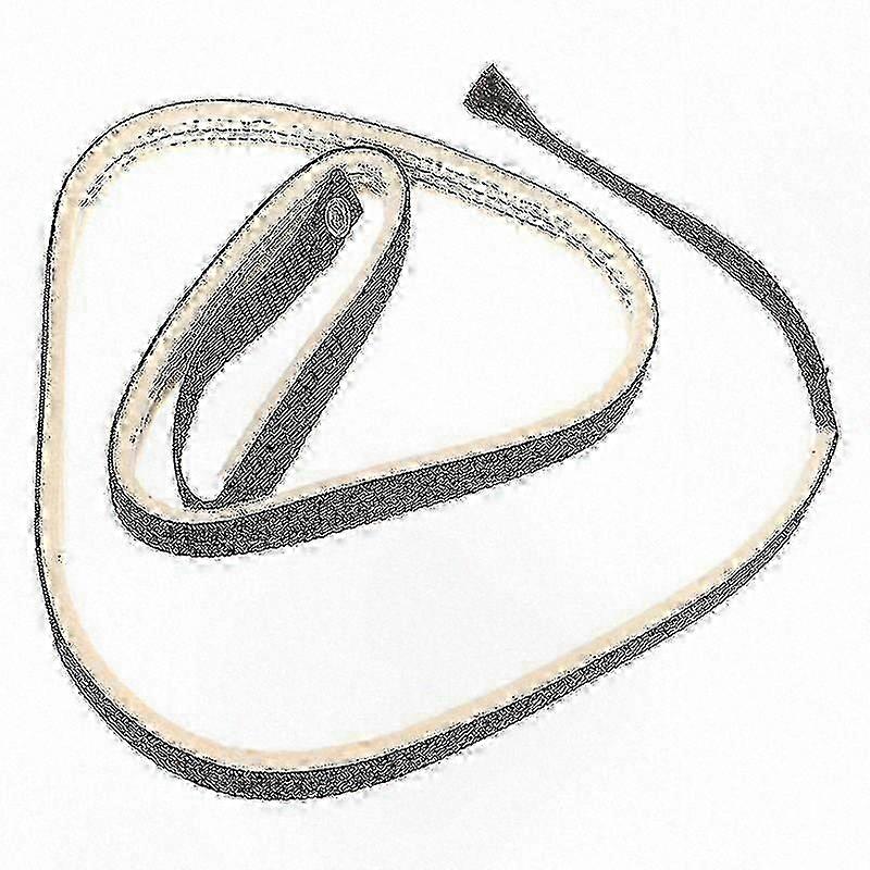 Treningsmotstandsbelte for treningssykler og elliptiske maskiner med dragplate og friksjonsbånd