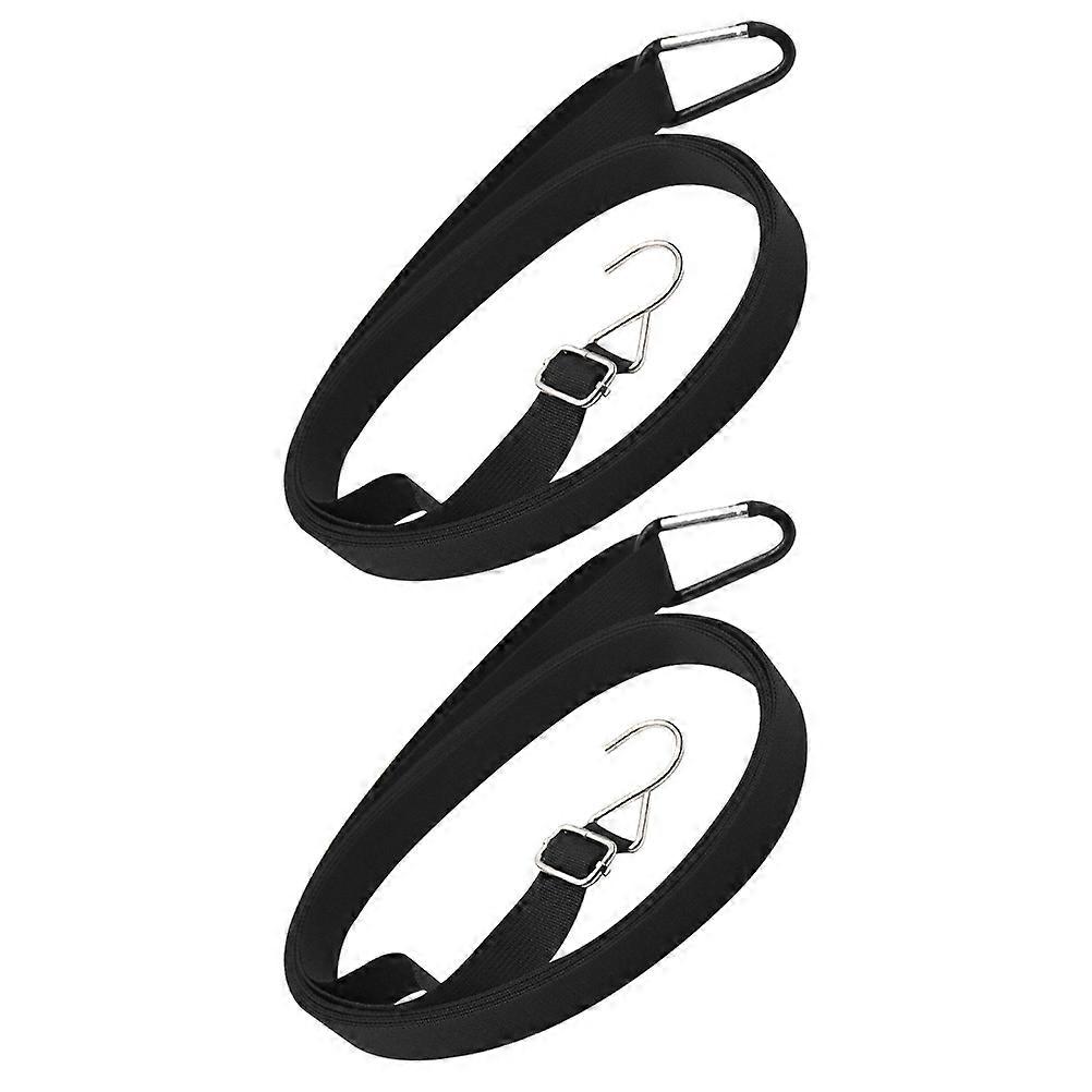2pcs Practical Car Cover Straps Windproof Elastic Rope Protective Fixing Rope