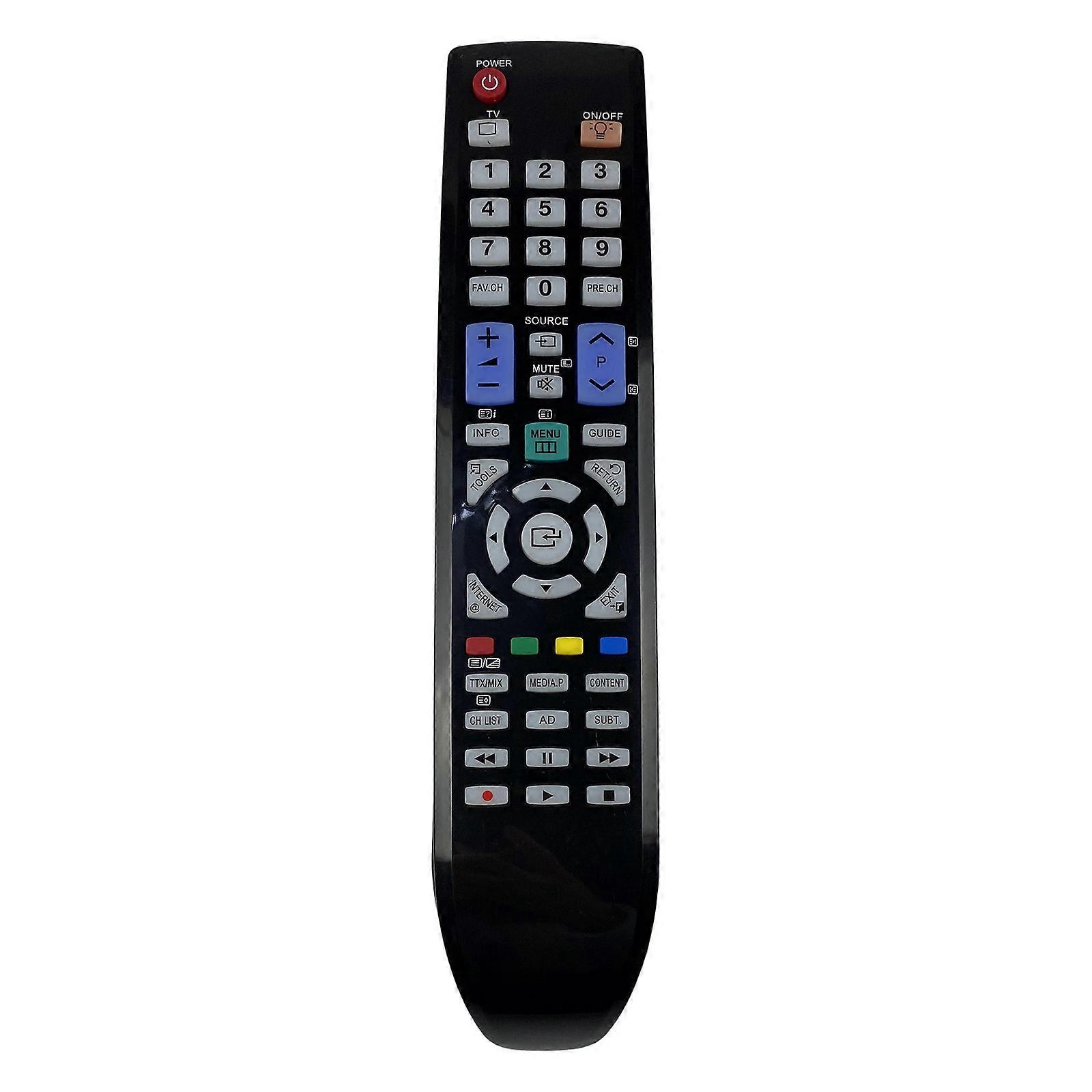 TV Remote For 00937A Panel Easy Pairing Process Lightweight Body Comfortable Grip Functionality Multicolor