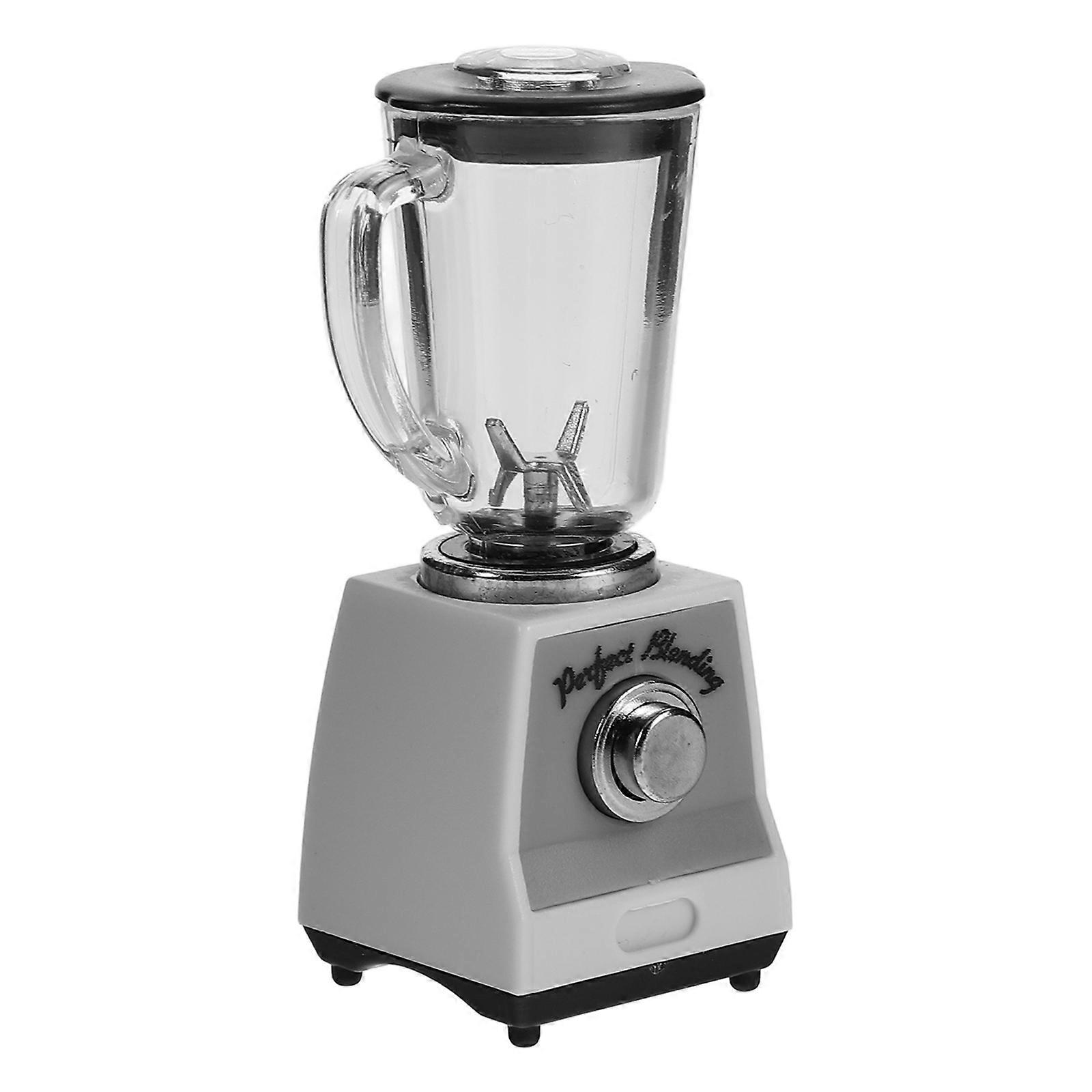 Miniature Juice Extractor Model for Decoration with White Plastic Material