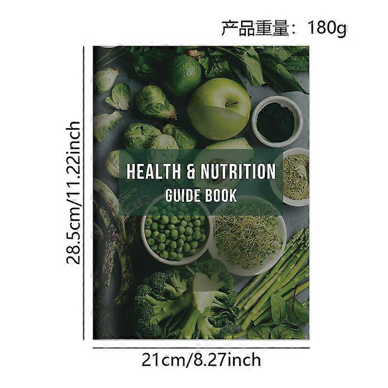Health & Nutrition Guide Book - Comprehensive Wellness Handbook for Balanced Diet, Nutrient Intake & Healthy Lifestyle, Essential Guide for All Ages &
