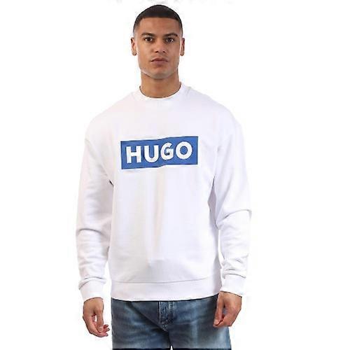 Hugo Mens Niero Logo Crew Neck Sweatshirt