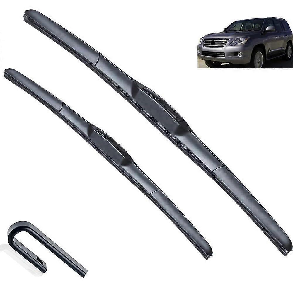 Windshield Wiper Blades for Lexus LX470 LX570 20002022 Clear Vision All Weather Quiet Fit