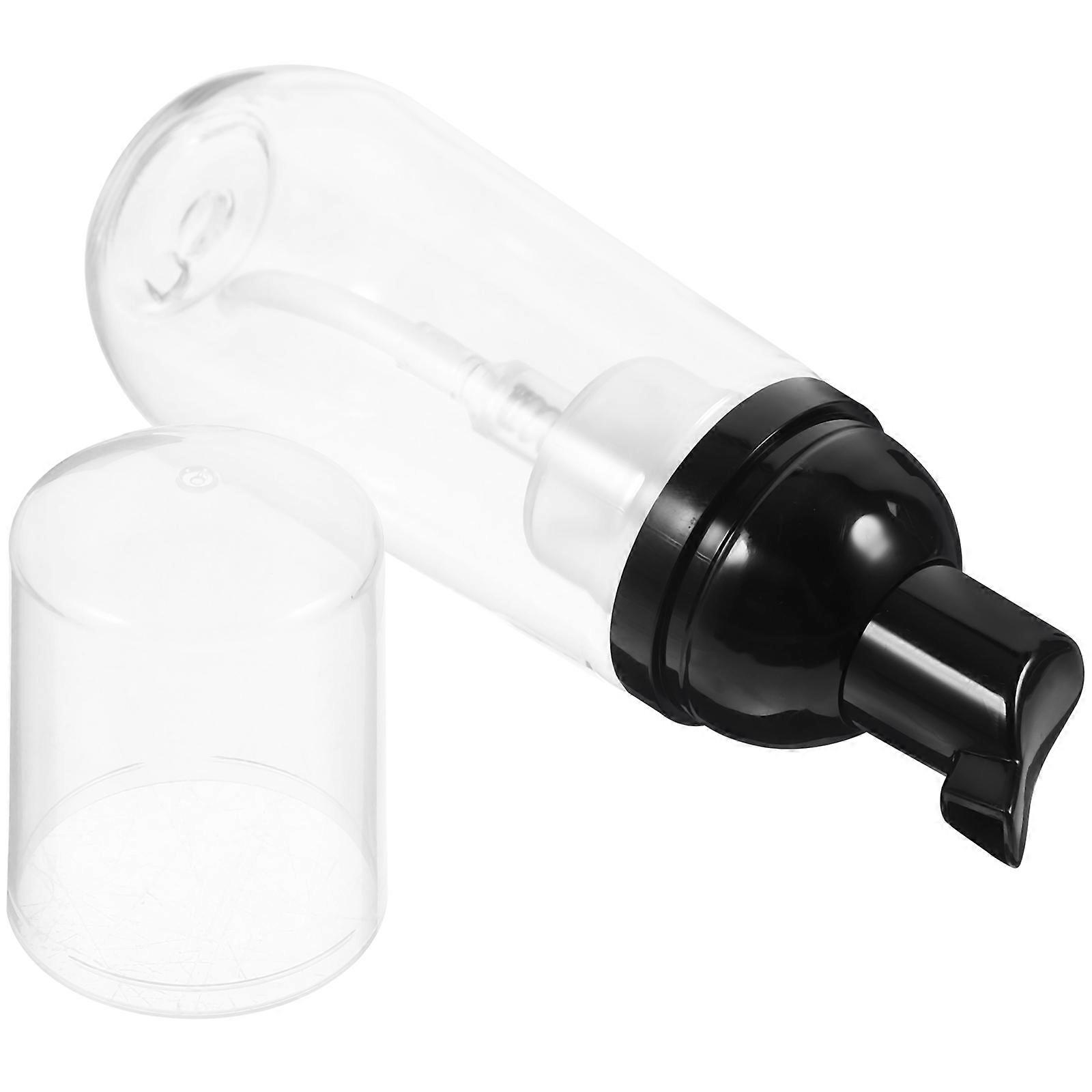 Foaming Soap Pump Dispenser Black Pet for Storage Use 3Pcs Pack