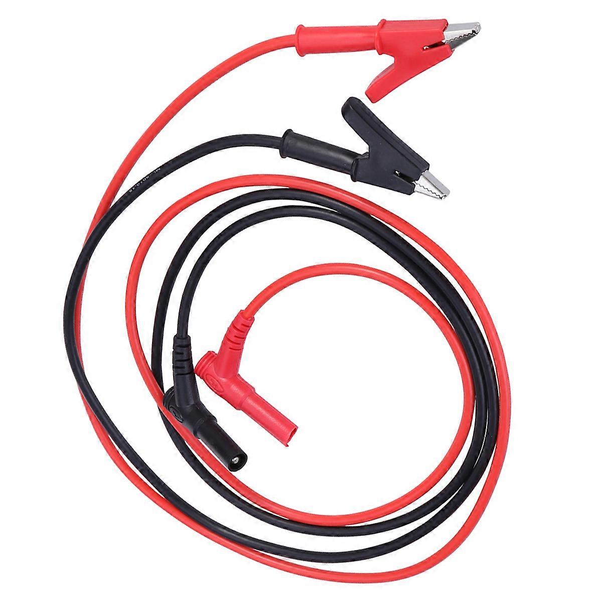 Banana Plug Test Leads Multi Testers Accessory Electronics Project 2Pcs Red Metal