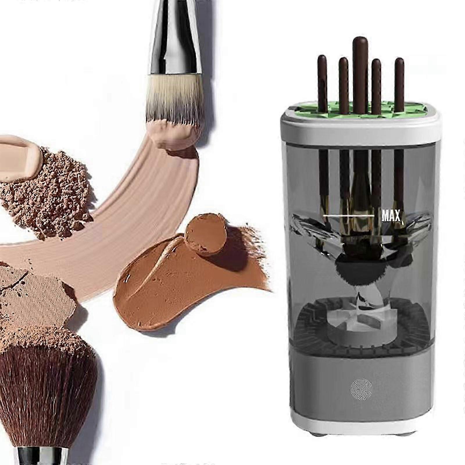 2025 Portable Automatic Makeup Brush Cleaner for Quick and Easy Cleaning
