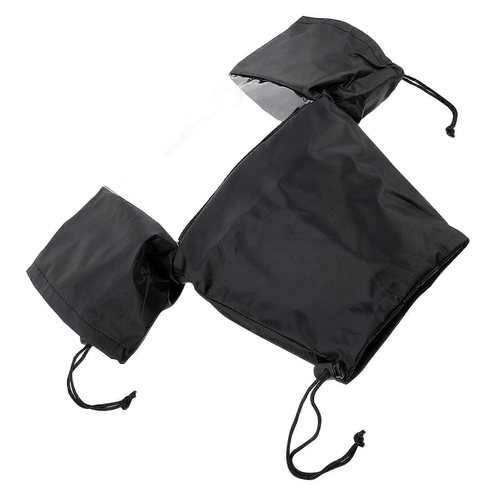 Camera Rain Cover Camera Rain Cover Protecting Dslr Accessories Black