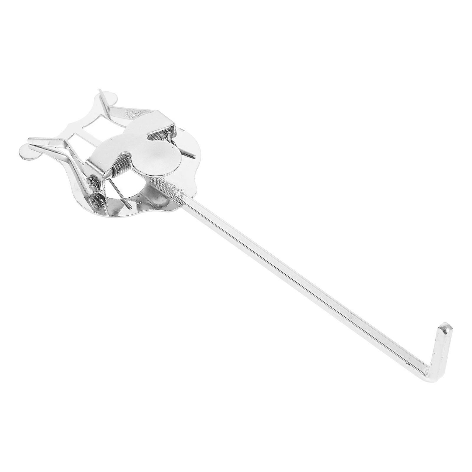French Horn Musical Notation Clip for Securing 2Pcs Iron Silver Clips