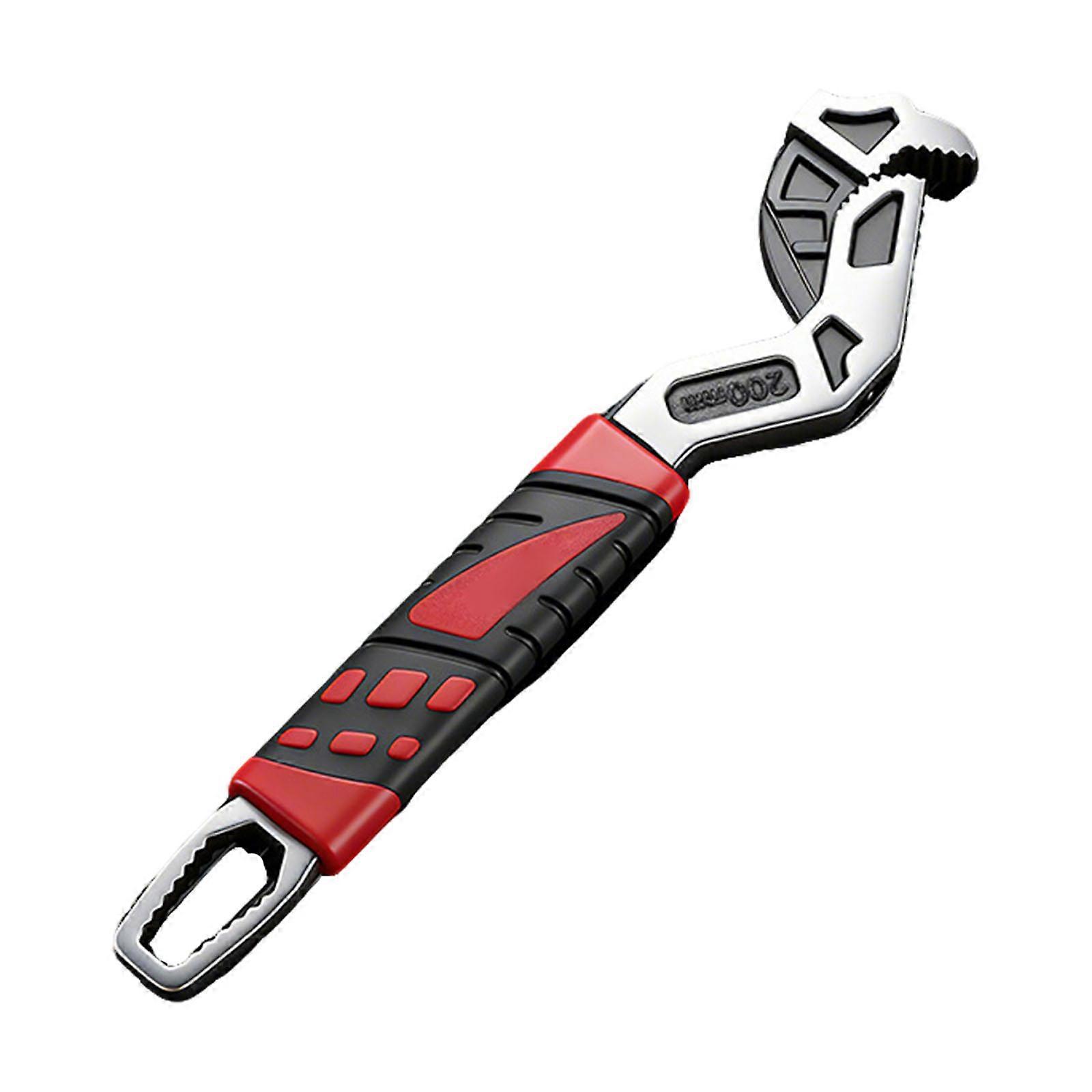 Heavy Duty Double Head Auto Locking Adjustable Wrench Engineered for Maximumly Torque and Safety in Professional Setting Multicolor