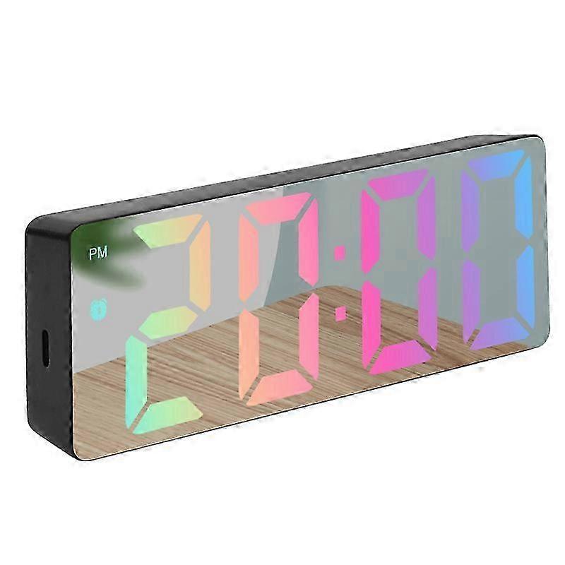 25-26 USB Clock Large Display Study Desk Timer - Convenient for students and offices, with charging function.