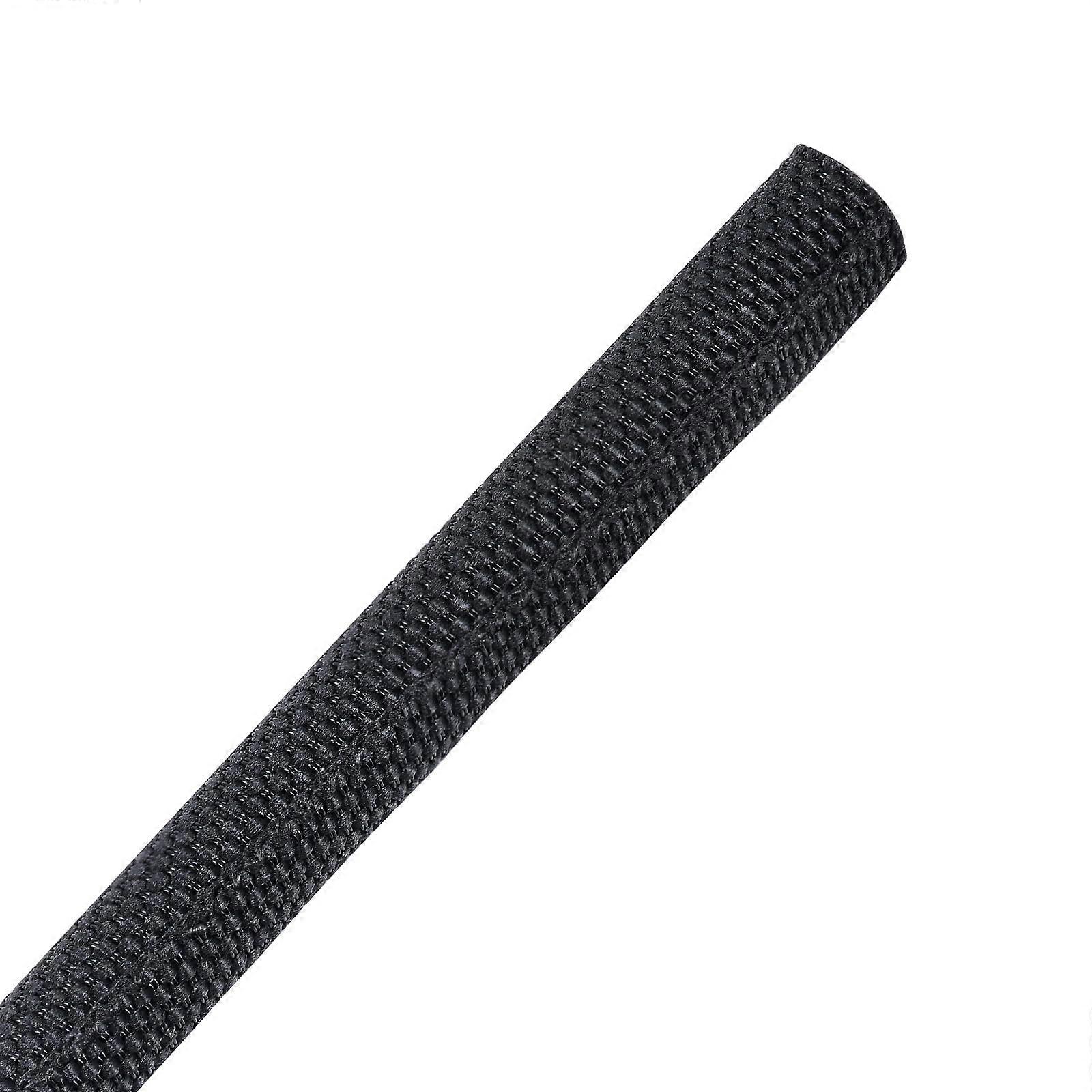 Braided Wire Loom SelfWrapping Cable Sleeving 48ft 1/4' Heat Resistant Automotive Protector