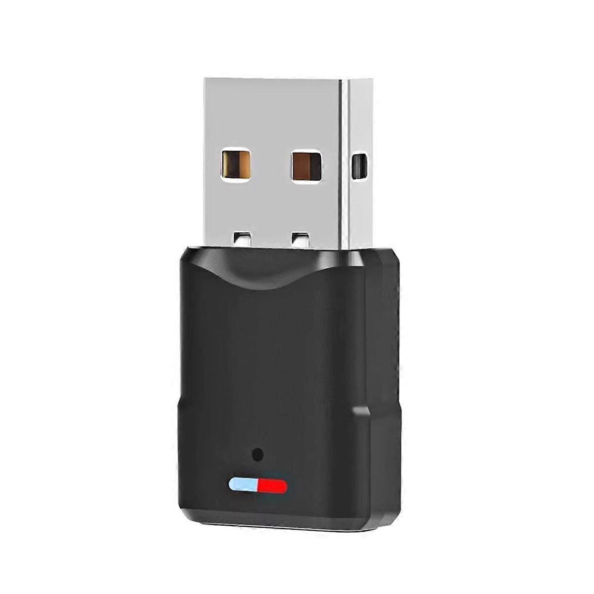 For TV Computer Bluetooth-Compatible Headset Wireless Audio Transmitter BT5.3 Audio Adapter Driver-