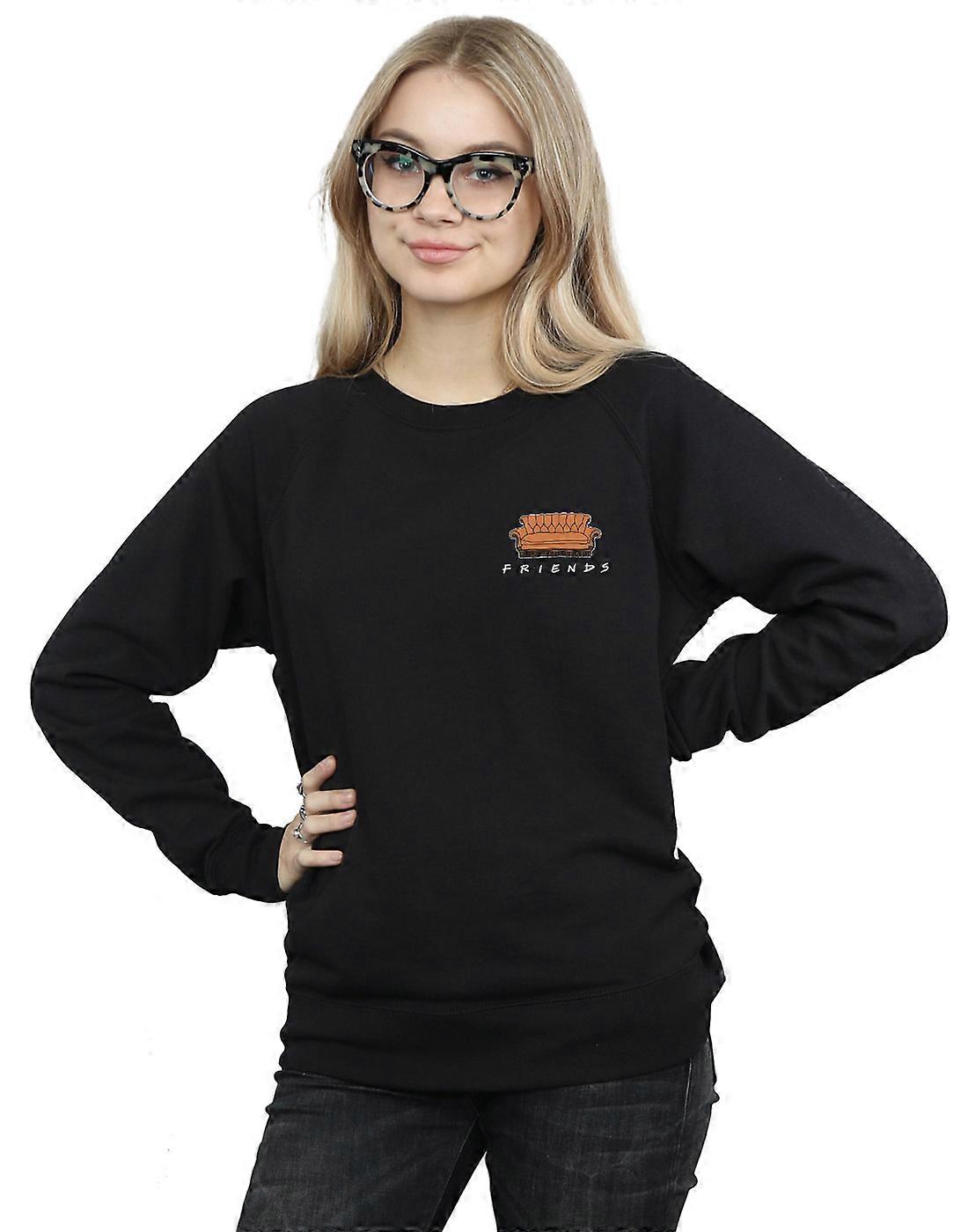Friends Women's Couch Breast Print Sweatshirt