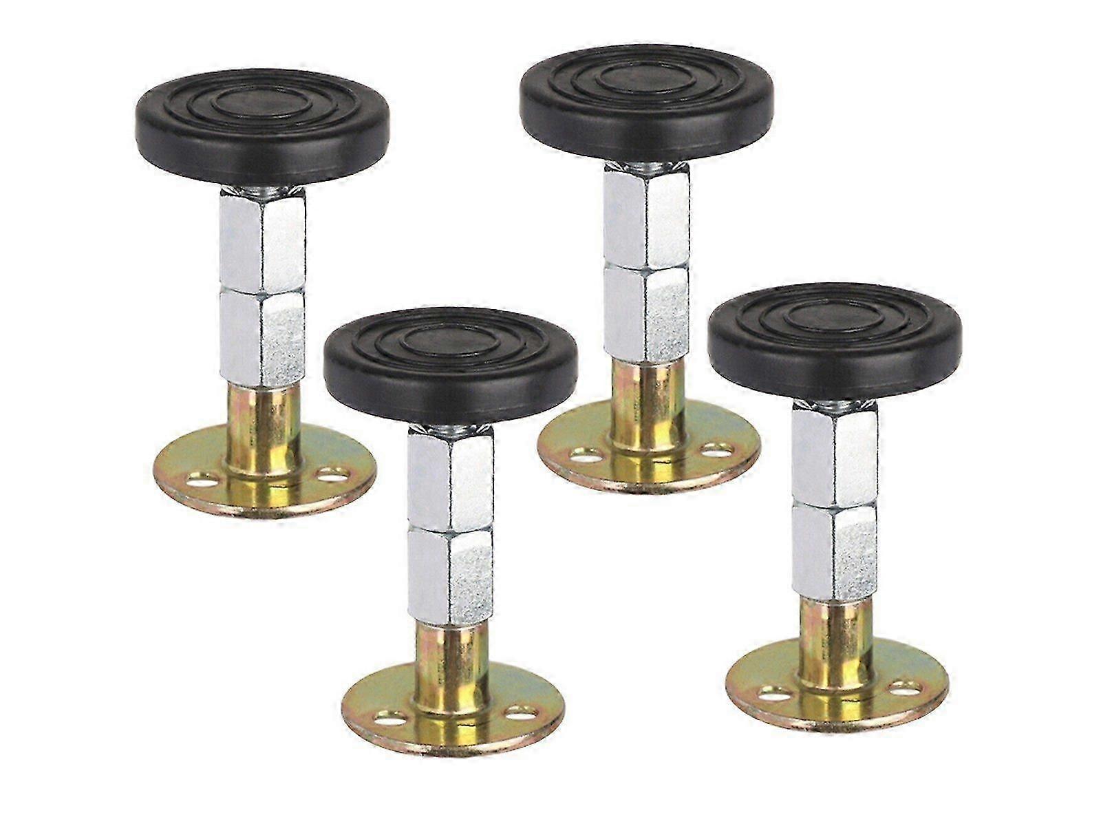 4Pcs 64-87mm Adjustable Anti-Shake Bed Frame Threaded Stoppers