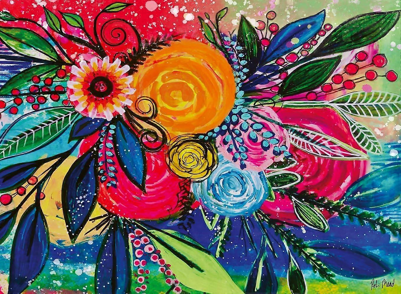 Ravensburger Colour Blast Jigsaw Puzzle (500 Pieces)