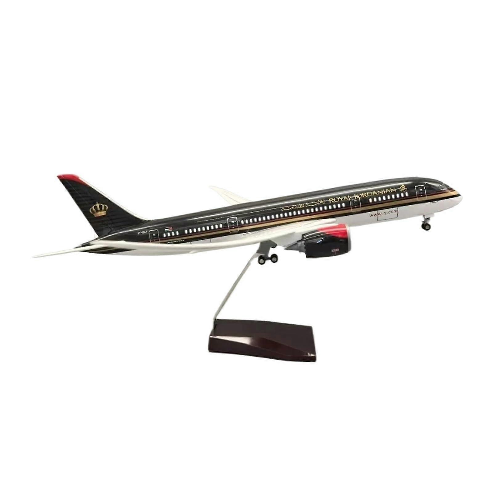 B787 Airplane Model 1:130 Scale with Realistic Detailing for Collection or Decor