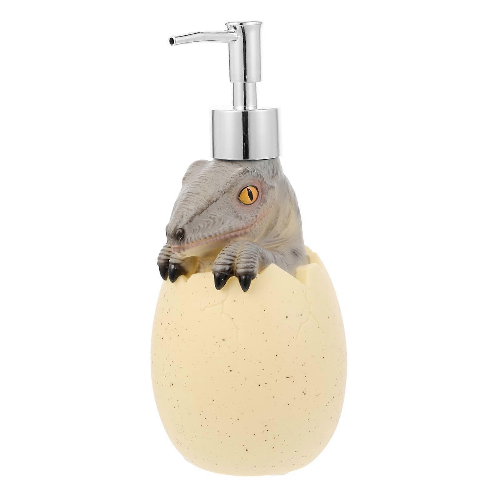 Creative Dinosaur Soap and Lotion Dispenser Bottle with Pump, Refillable Large Capacity for Bathroom Kitchen