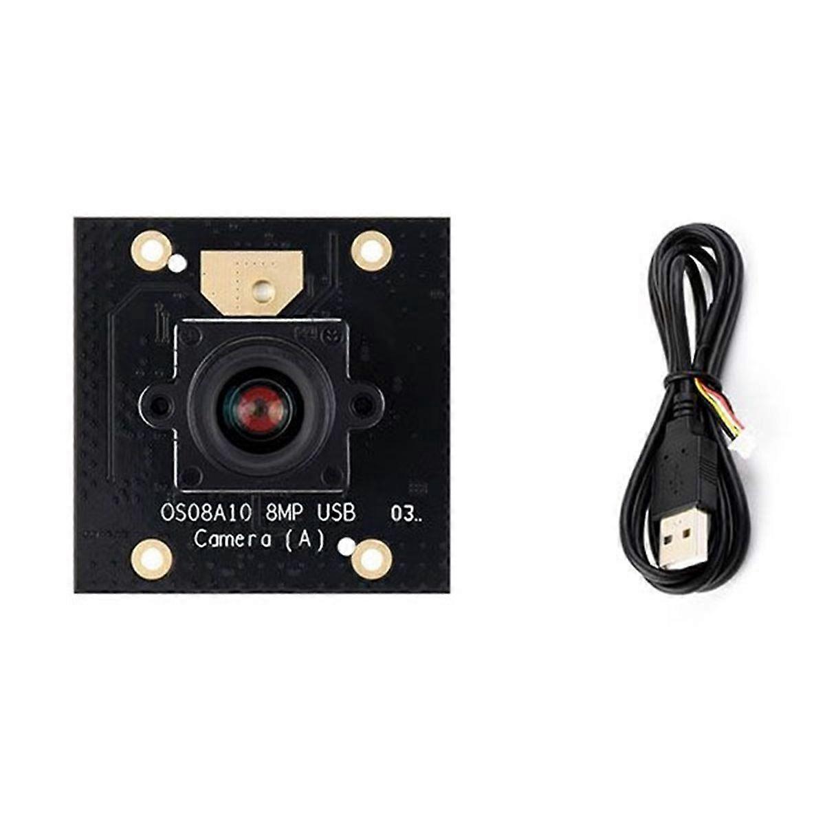 8MP Camera Module USB 2.0 Camera Module OS08A10 Image Sensor Plug and Play Monitor Module