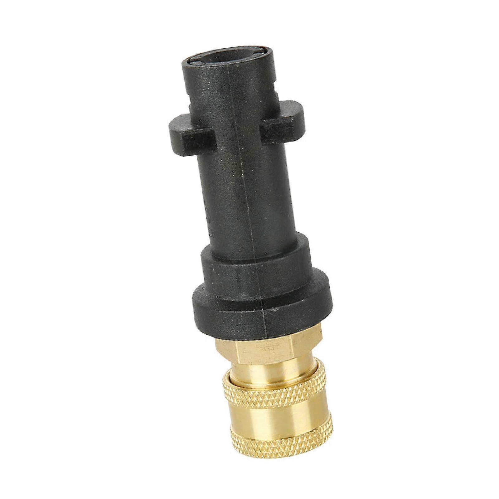 Pressure Washer Quick Connect Adapter for Karcher K2K7 Gun, 1/4 Inch Durable Brass Fitting