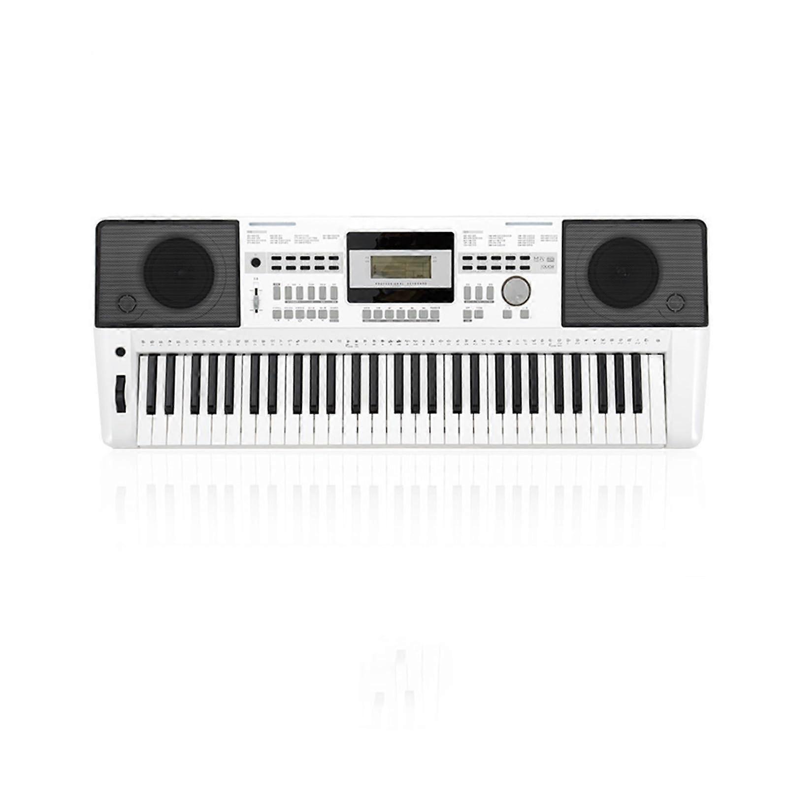61 Key Electronic Keyboard Piano for Beginners, Multifunctional Digital Piano with LCD Display