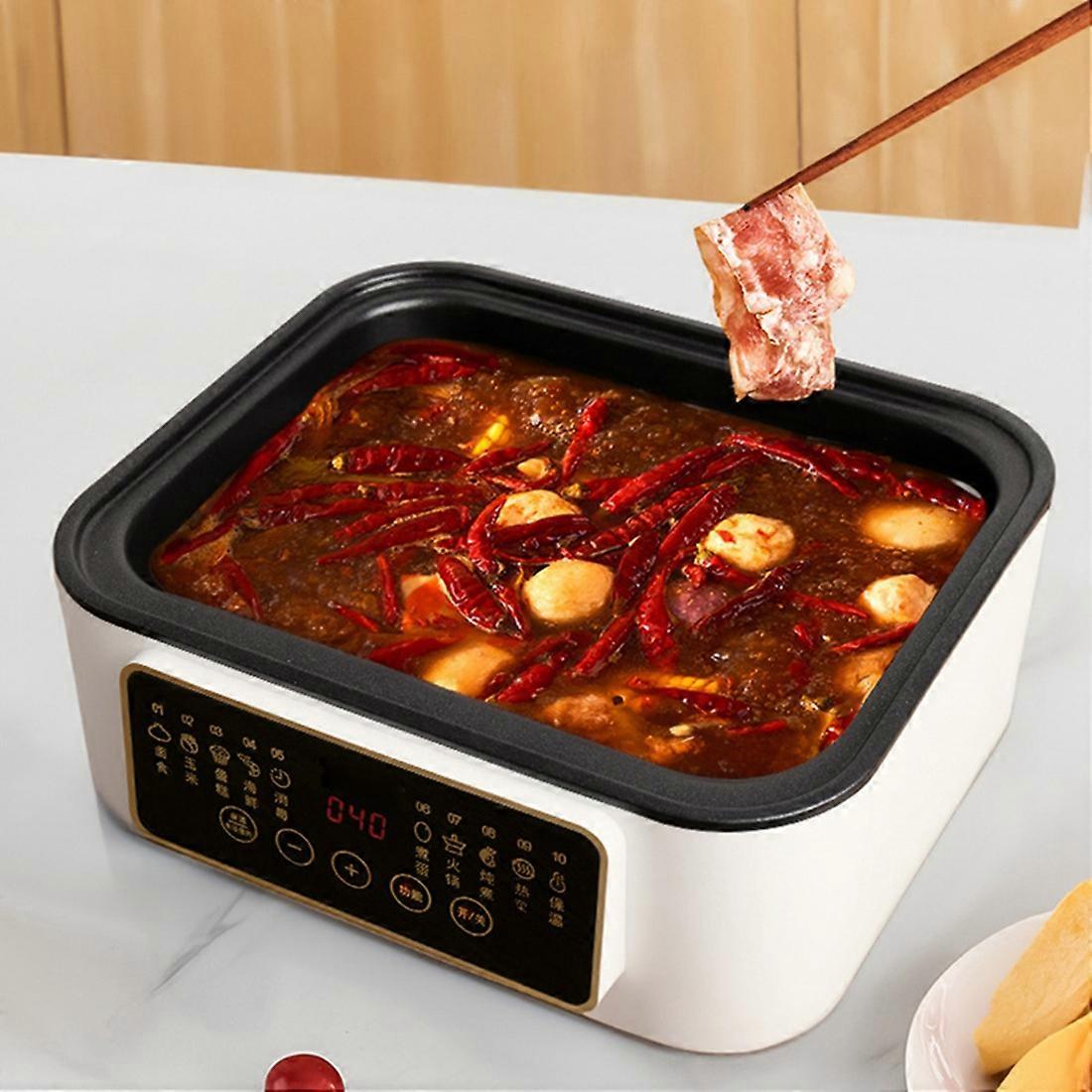 Household Multifunctional 3-Layer Breakfast Machine, Large Capacity Automatic Insulation Steamer EU Plug