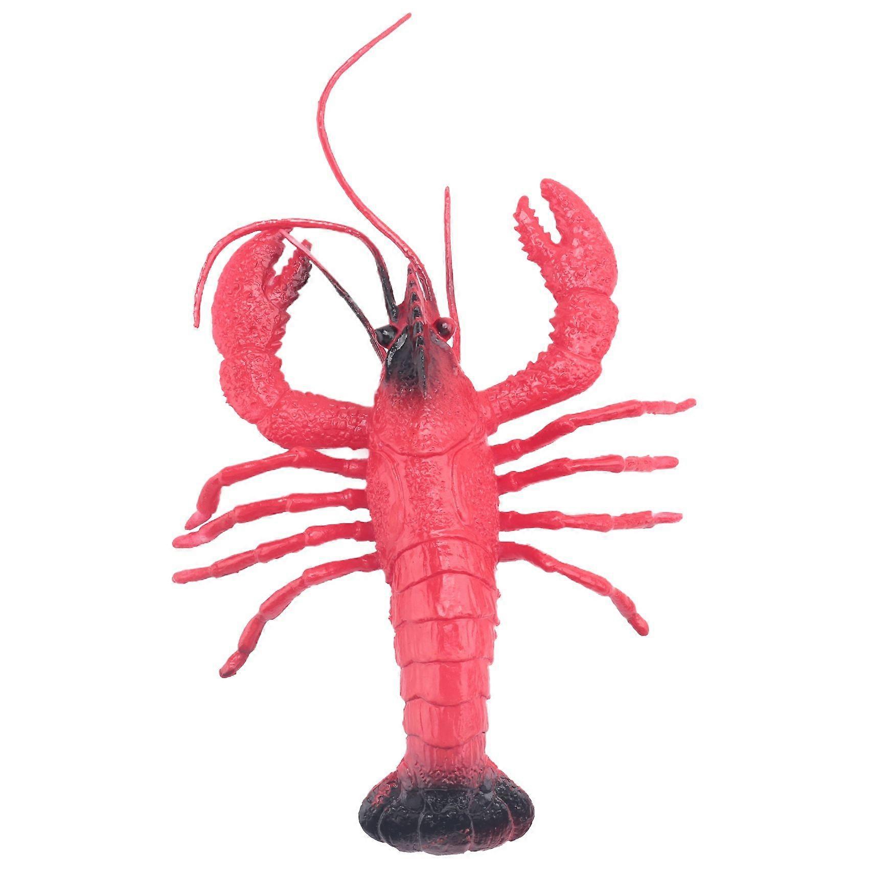 Lobster Model Simulation Lobster Kids Toy - Red