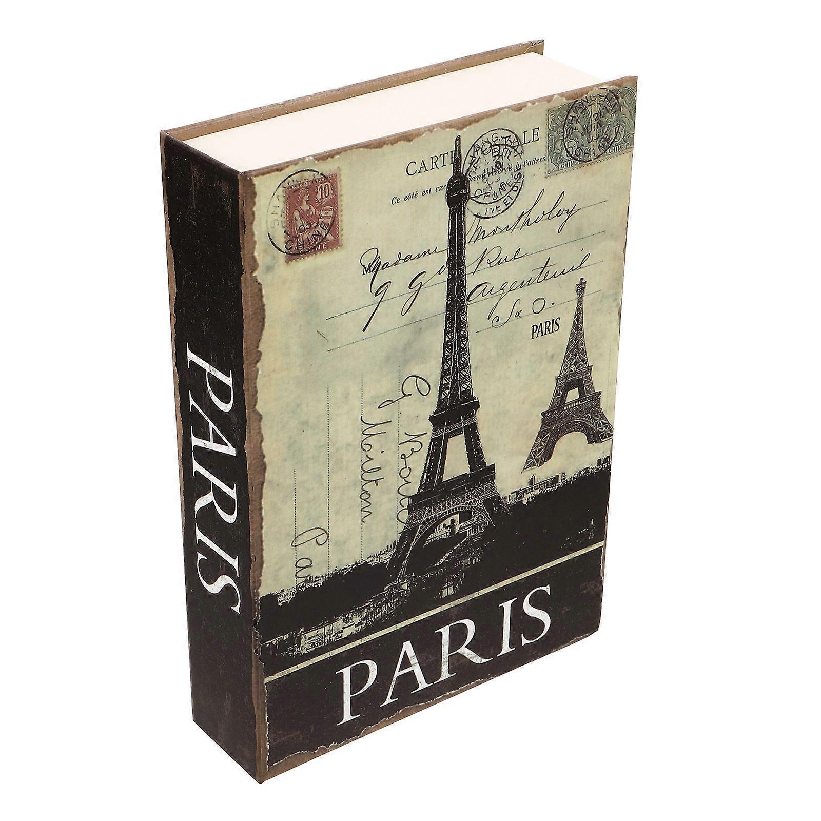 Paper False Book Box with Password Lock for Storage 1 Piece