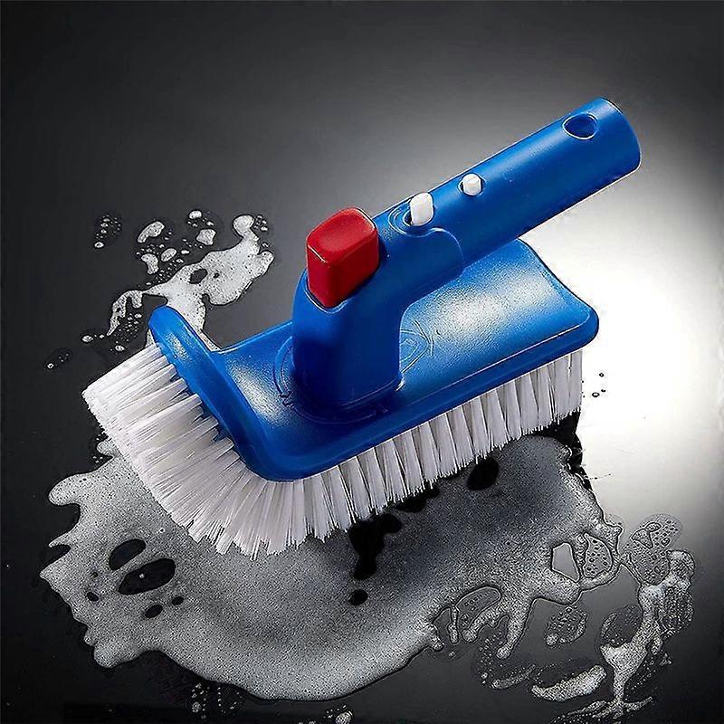 Pool Brush for Step & Corner, Rotatable Hand Scrub Brush, for Pool