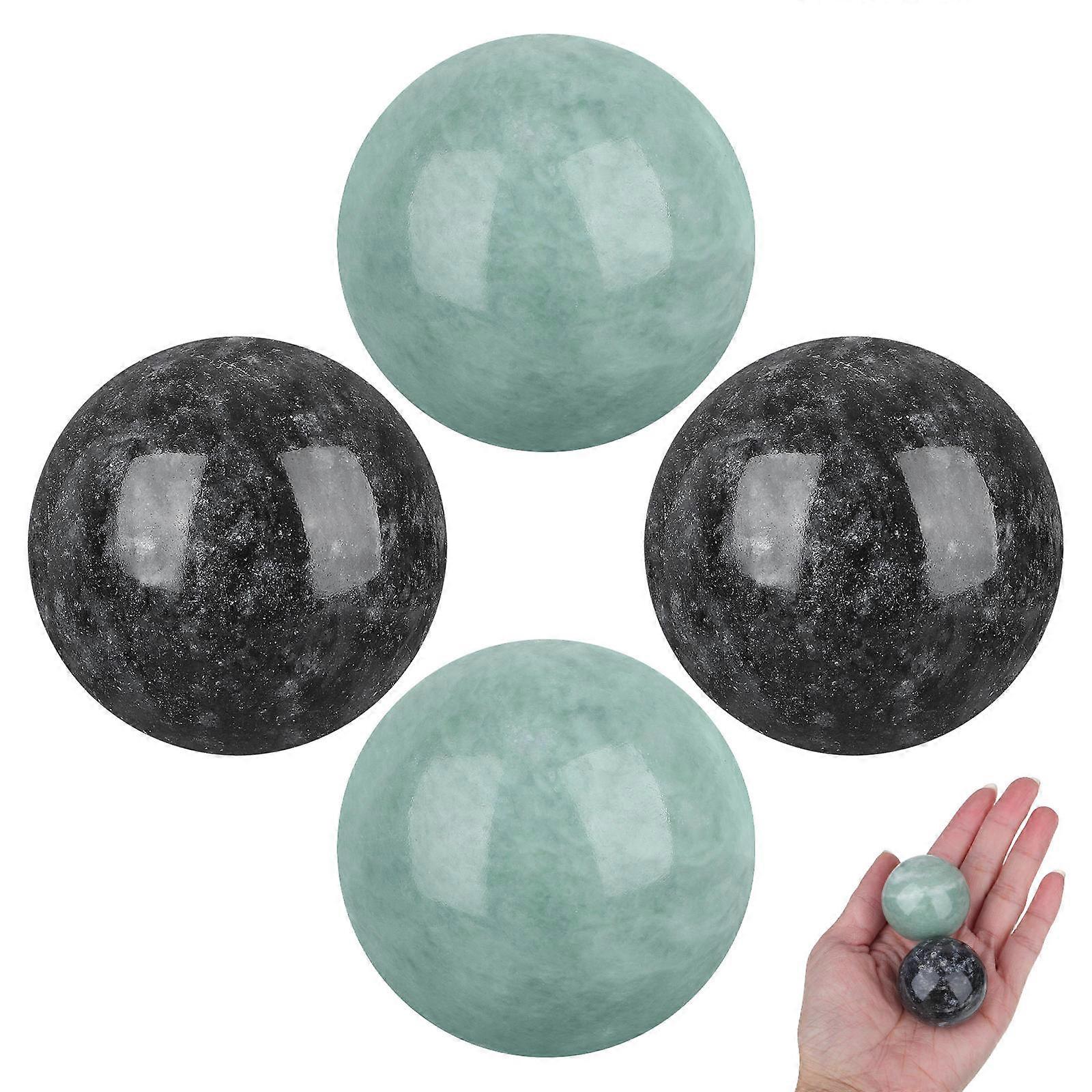 Marble Hand Exercise Balls for Stress Relief 2Sets Hand Massage Tool
