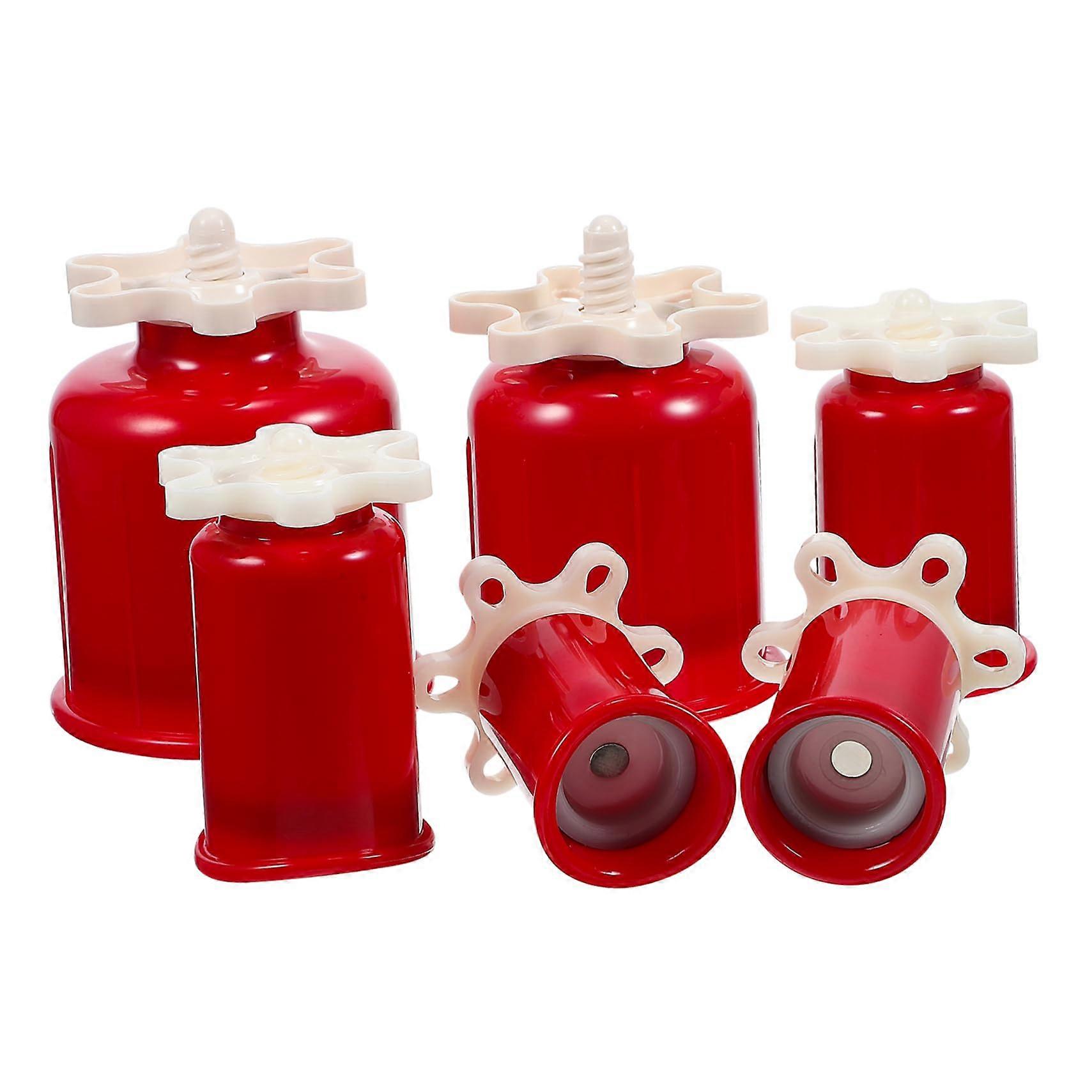 Cupping Therapy Set with 6 Plastic Cups Multiple Sizes for Cellulite Reduction and Home Massage