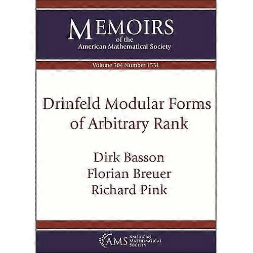 Drinfeld Modular Forms of Arbitrary Rank