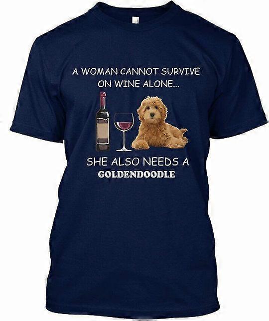 Goldendoodle Lover A man Cannot Tee TShirt A2948