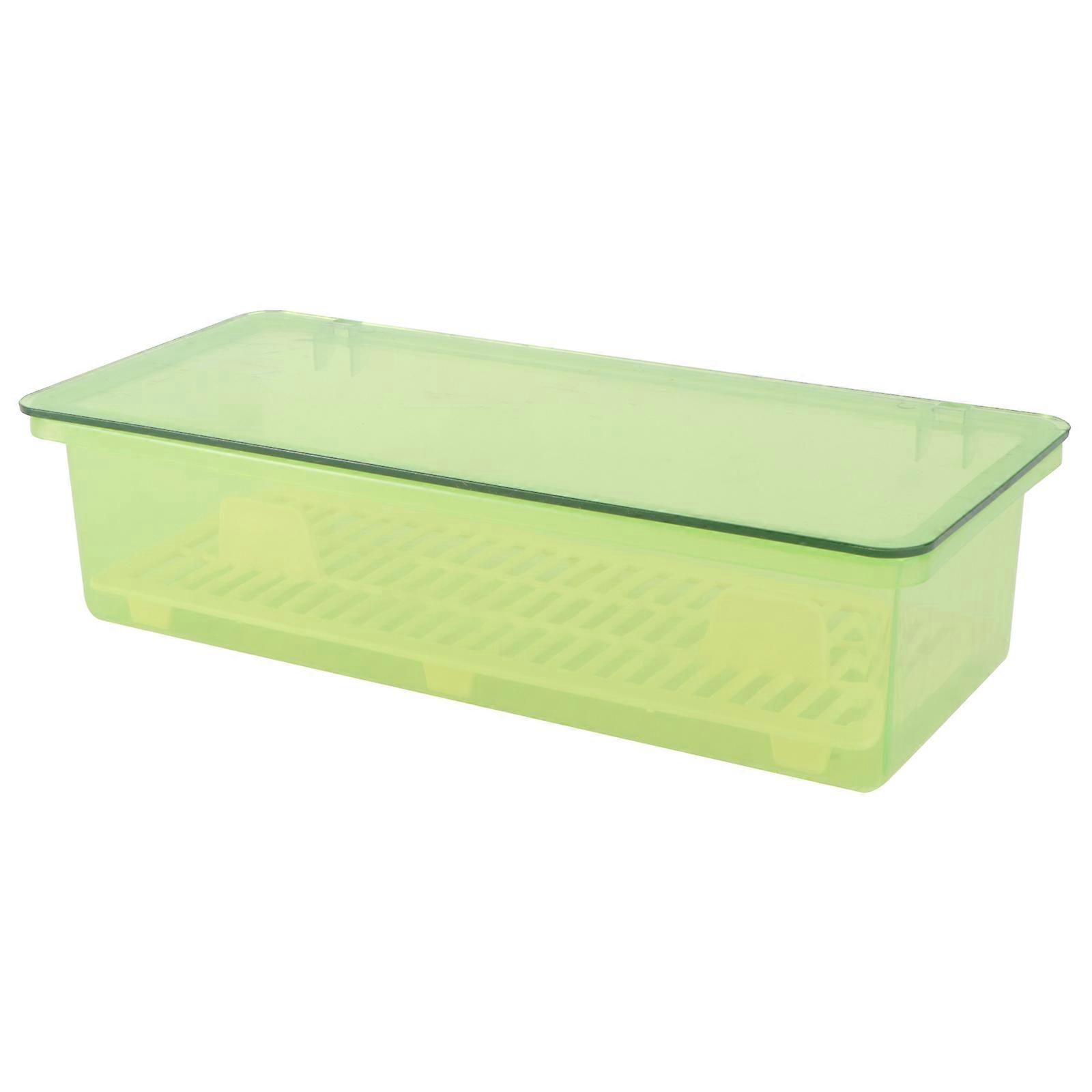 Chopstick Box Plastic Storage Case for Storage 1Pcs Dustproof Drain Container
