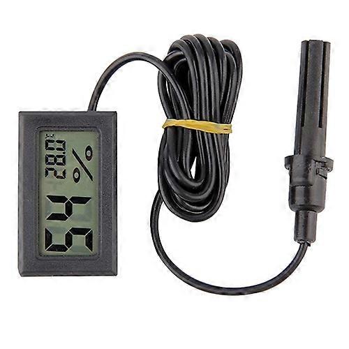 Portable Mini LCD Thermometer Hygrometer Temperature Humidity Meter Probe
