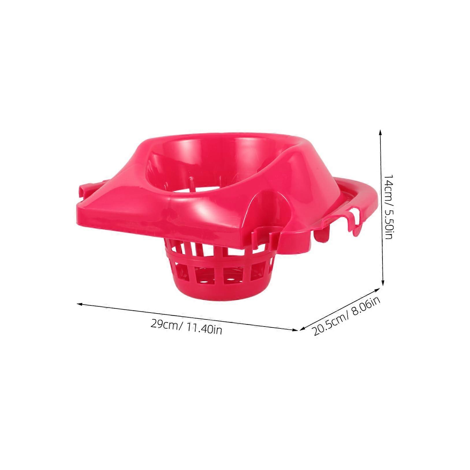 Durable Plastic Mop Bucket Replacement Basket with Quick Water Flow and Easy Installation