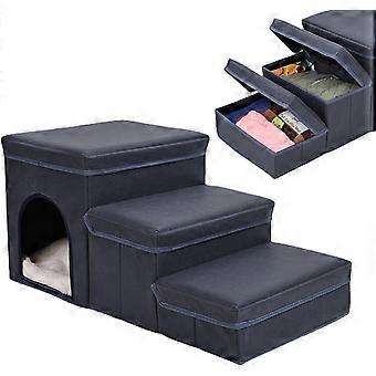 Escalier pour chien, échelle amovible pour animaux de compagnie, escalier pour chat pour canapé, taille moyenne