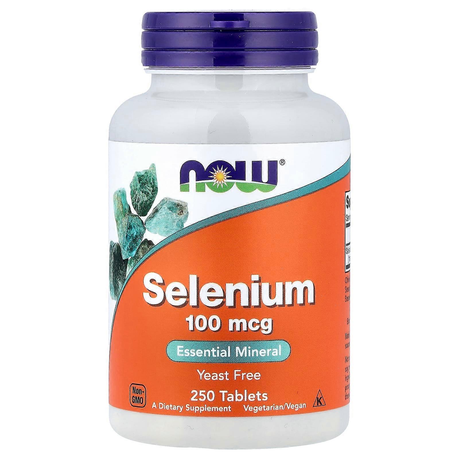 NOW Foods, Selenium, 100 mcg, 250 Tablets