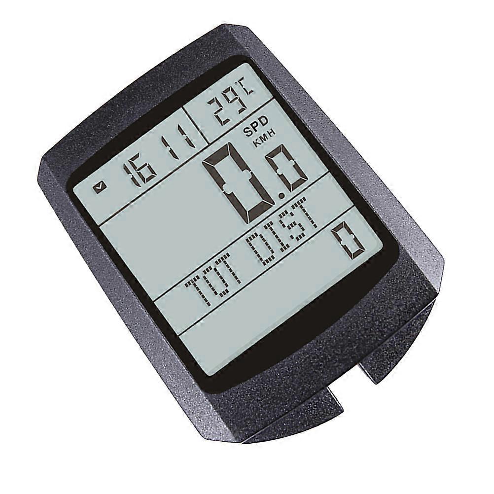 Speedometer Five Language Tachometer with Back Light 2Pcs Wireless Bike Speedometer