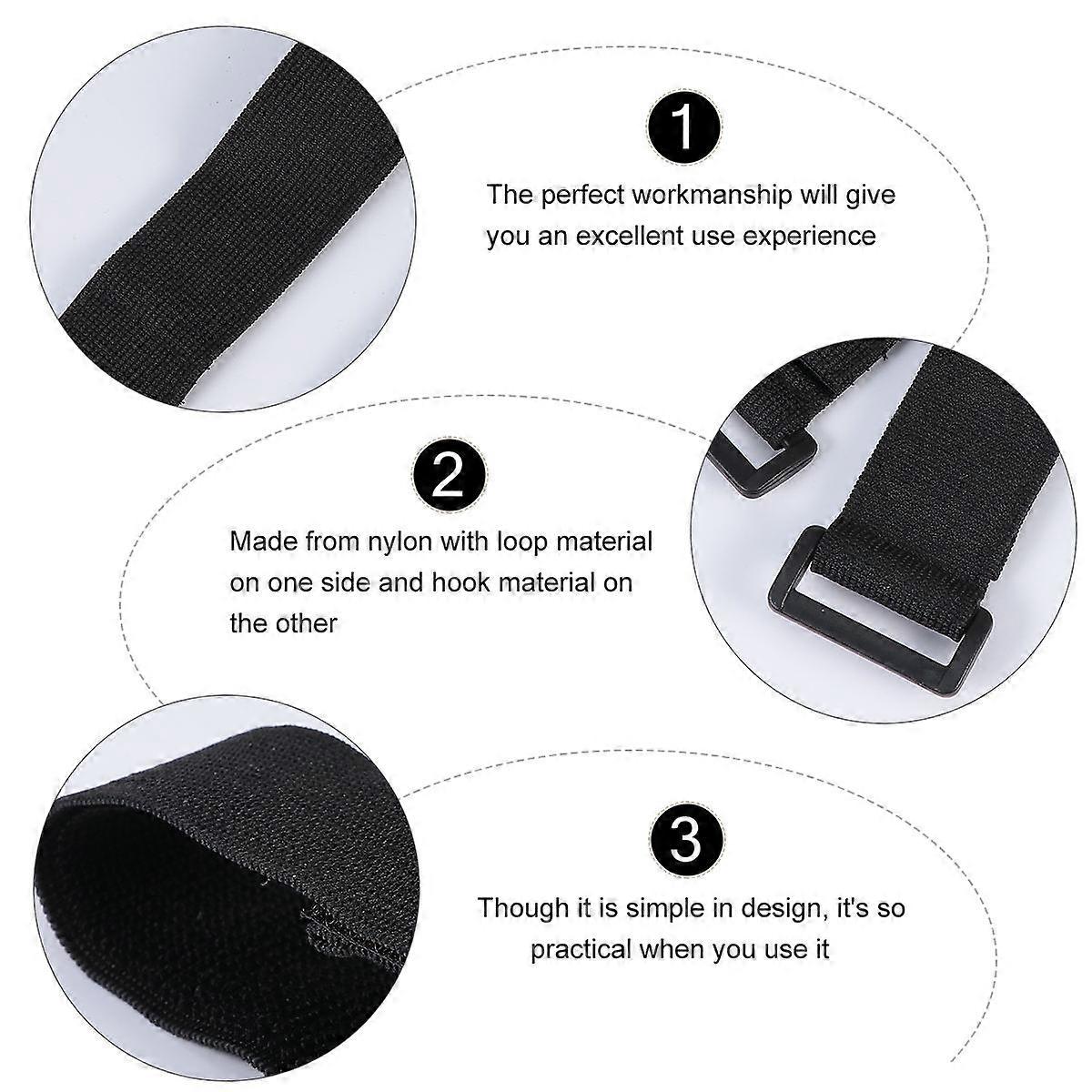 Sticky Strap Multifunctional Hook and Loop Tape for Daily Use 4Pcs