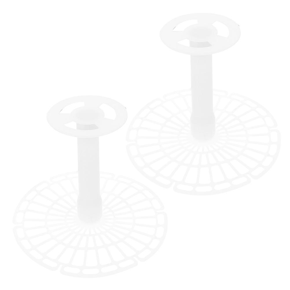 White Fermentation Weight for Pickle Pressing 2Pcs Plastic Tool