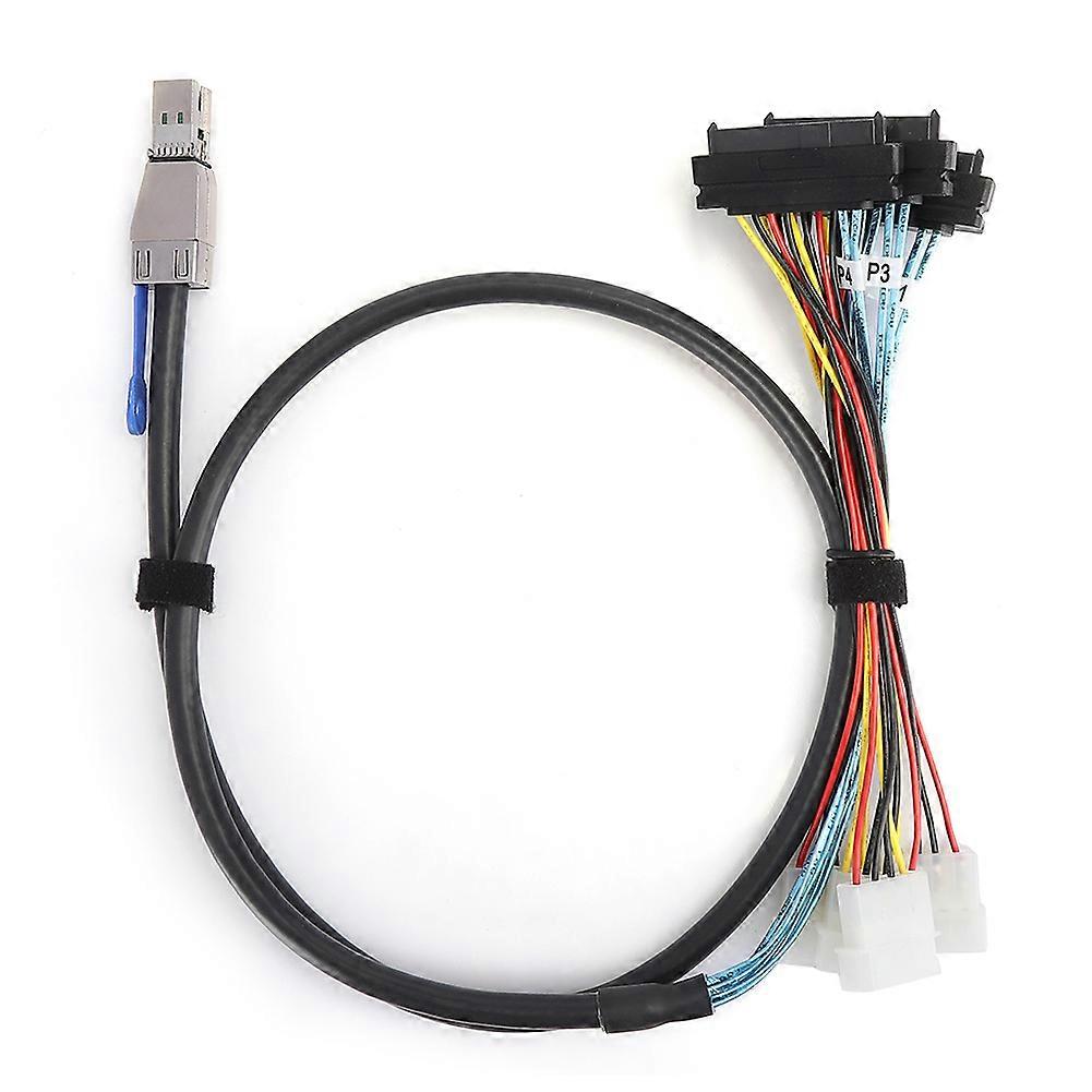 Professional SAS Extension Cable, High-Speed Data Storage Interface with Support for Serial Attached SCSI Protocols, Ideal for SAS Expanders and