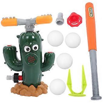 Outdoor Water Sprinkler Baseball Toy for Kids Play 1Set Garden Toy