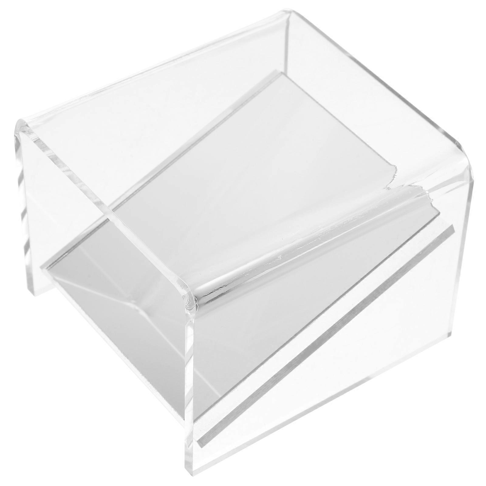 Acrylic Display Riser Stand for Display 3Pcs Clear Square Risers for Jewelry