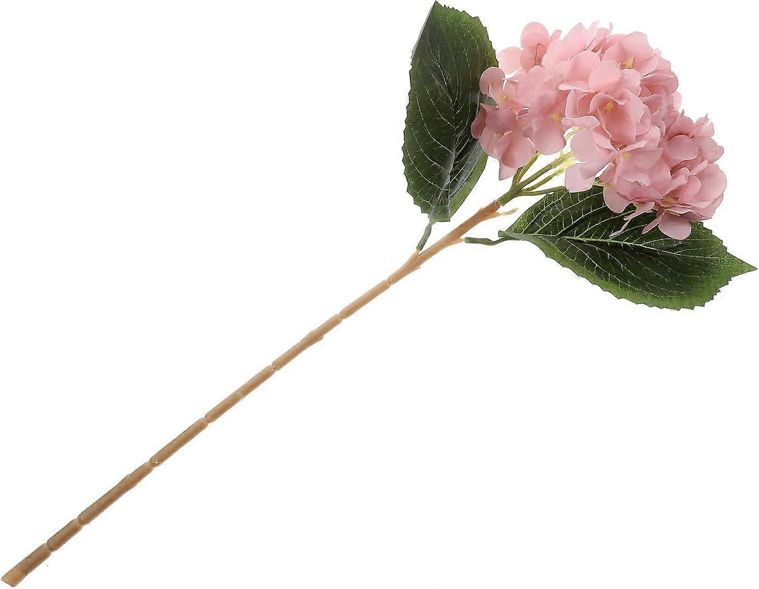 Artificial Hydrangea Flowers Blush Pink Faux Hydrangea