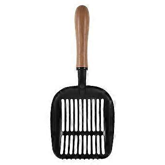 Litter Scoop Small Holes Metal Pet Litter Scoop for Cat Litter Box Comfortable Handle 1Set