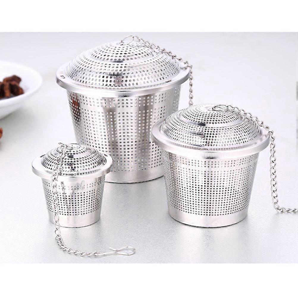 Strainer Filter Infuser Stainless Steel for Tea Brewing Single Serving