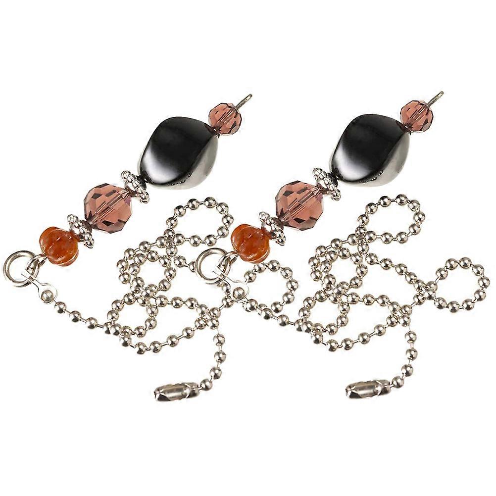 Ceiling Light Pull Chains Fan Pull Chain for Home Use 2Pcs Assorted