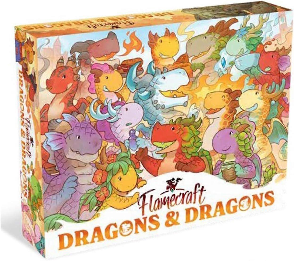 Flamecraft Dragons & Dragons Expansion Board Game